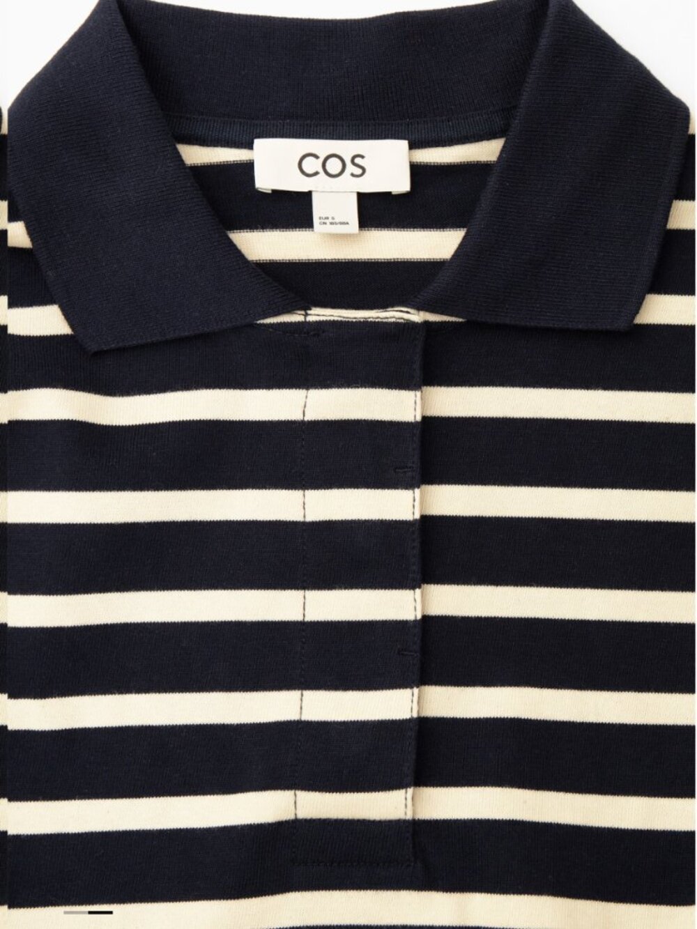COS Rugby-Style Polo Shirt - Picture 7 of 9